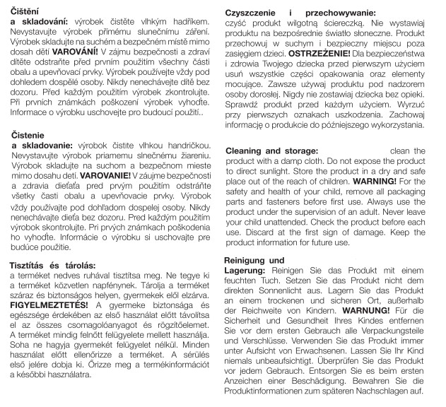 PETITE&MARS Hračka dřevěná skládací Orbit Wood of Mars 36m+